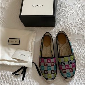 Gucci Argento Espadrilles
